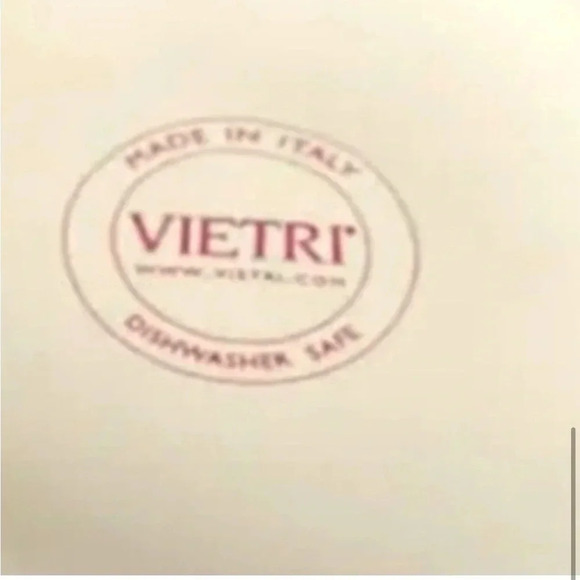 Vietri Cucina Fresca Glazed Pitcher. Made In Italy. Cream exterior/sage interior - Picture 7 of 8